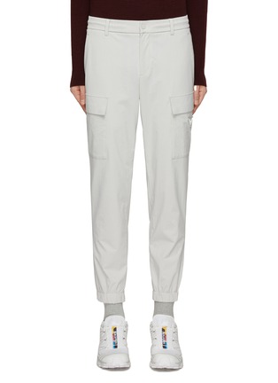 Main View - Click To Enlarge - SOUTHCAPE - Tapered Art Logo Cargo Jogger Pants