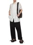Figure View - Click To Enlarge - Y'S - Front Tucked Button Up Shirt