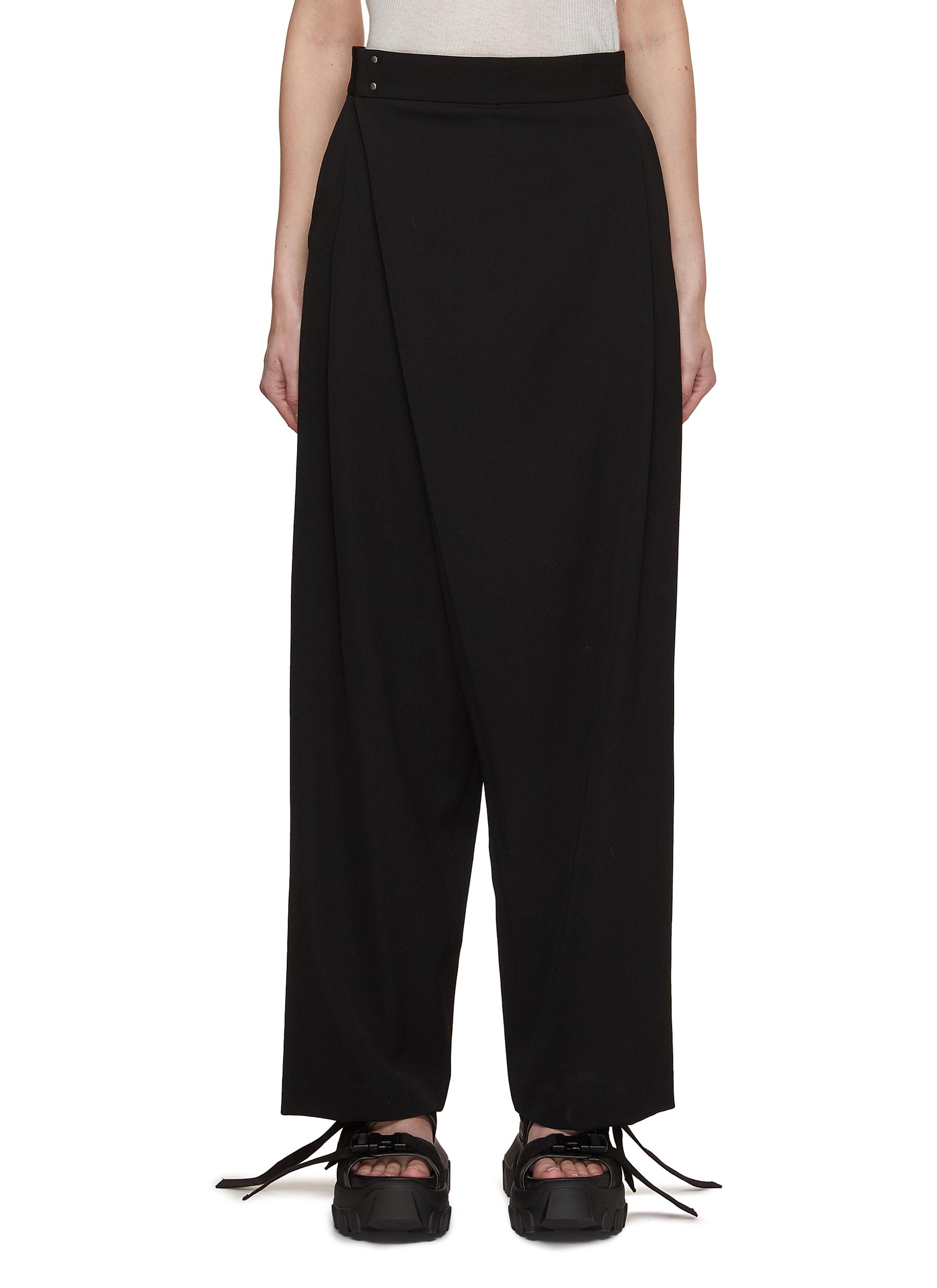 Tucked And Folded Wide Leg Pants