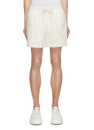 Main View - Click To Enlarge - LE17SEPTEMBRE - Embroidered Shorts