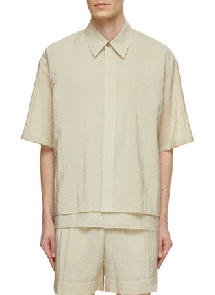 LE17SEPTEMBRE | Double Layered Short Sleeve Shirt