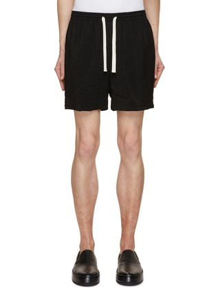 Main View - Click To Enlarge - LE17SEPTEMBRE - Novis Easy Crinkle Drawstring Shorts