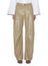 Main View - Click To Enlarge - BRUNELLO CUCINELLI - Slouchy Leather Pants