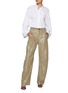 Figure View - Click To Enlarge - BRUNELLO CUCINELLI - Slouchy Leather Pants