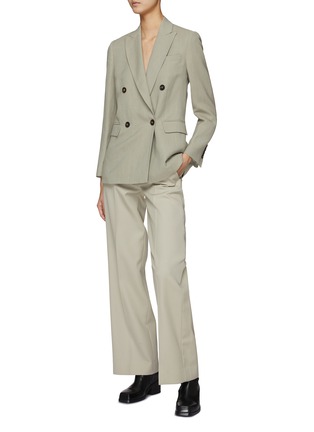 Figure View - Click To Enlarge - BRUNELLO CUCINELLI - Double Breasted Blazer