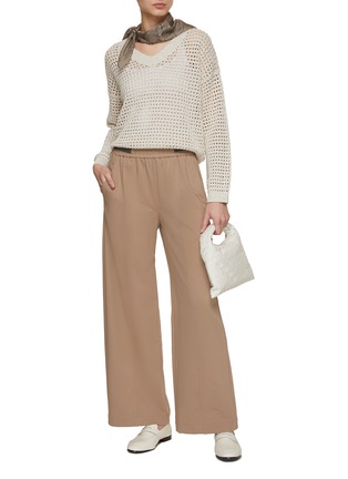 Figure View - Click To Enlarge - BRUNELLO CUCINELLI - Sequin Net Pullover