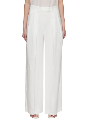 Main View - Click To Enlarge - BRUNELLO CUCINELLI - Pleated Front Tailored Pants
