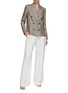 Figure View - Click To Enlarge - BRUNELLO CUCINELLI - Pleated Front Tailored Pants