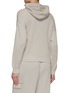 Back View - Click To Enlarge - BRUNELLO CUCINELLI - Ribbed Cotton Hoodie