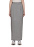 Main View - Click To Enlarge - BRUNELLO CUCINELLI - Pleated Wool Blend Maxi Skirt