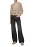Figure View - Click To Enlarge - BRUNELLO CUCINELLI - Sequin Net Knitted Cardigan