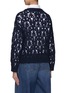 Back View - Click To Enlarge - BRUNELLO CUCINELLI - Fancy Net Knit Sweater