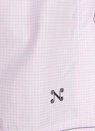  - NACKIYÉ - Elastic Waist Scallop Detail Cotton Shorts