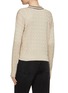 Back View - Click To Enlarge - BRUNELLO CUCINELLI - Cable Knit Cotton Sweater