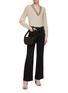 Figure View - Click To Enlarge - BRUNELLO CUCINELLI - Cable Knit Cotton Sweater