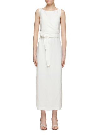 Main View - Click To Enlarge - BRUNELLO CUCINELLI - Belted Dress