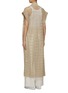 Back View - Click To Enlarge - BRUNELLO CUCINELLI - Net Knit Long Cardigan