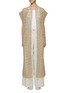 Main View - Click To Enlarge - BRUNELLO CUCINELLI - Net Knit Long Cardigan