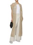 Figure View - Click To Enlarge - BRUNELLO CUCINELLI - Net Knit Long Cardigan