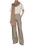 Figure View - Click To Enlarge - BRUNELLO CUCINELLI - Wool Cashmere Silk Sweat Top