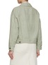 Back View - Click To Enlarge - BRUNELLO CUCINELLI - Dyed Cotton Linen Jacket
