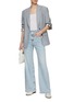 Figure View - Click To Enlarge - BRUNELLO CUCINELLI - High Rise Washed Jeans