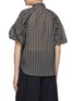 Back View - Click To Enlarge - BRUNELLO CUCINELLI - Pinstripe Puffed Sleeve Shirt