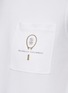  - BRUNELLO CUCINELLI - Contrast Trim Logo Cotton T-Shirt