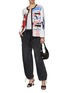 Figure View - Click To Enlarge - DRY CLEAN ONLY - Rock Band Print Jacket