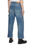 Back View - Click To Enlarge - DARKPARK - John Keychain Detail Relaxed Fit Worker Jeans