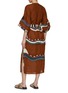 Back View - Click To Enlarge - ERES - Horizon Embroidered Long Dress