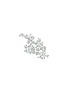 Main View - Click To Enlarge - LC COLLECTION JEWELLERY - Neo-Romantic Mistletoe Leaf 18K White Gold Diamond Tsavorite Brooch