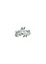 Main View - Click To Enlarge - LC COLLECTION JEWELLERY - Neo Romantic Mistletoe Leaf Diamond Tsavorite 18K White Gold Ring