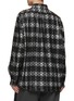 Back View - Click To Enlarge - BONBOM - Sequin Twist Placket Flannel Shirt