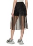 Back View - Click To Enlarge - BONBOM - Pleated Skirt With Biker Shorts