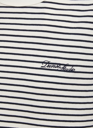  - DUNST - Striped Logo T-Shirt