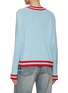 Back View - Click To Enlarge - ALICE & OLIVIA - Albina Love Knit Sweater