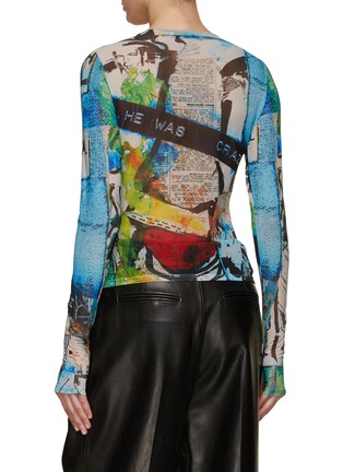 Back View - Click To Enlarge - ALICE & OLIVIA - x Basquiat Delaina Top