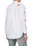 Back View - Click To Enlarge - ALICE & OLIVIA - x Basquiat Finely Embellished Crown Shirt