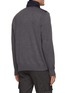 Back View - Click To Enlarge - PAUL & SHARK - High Neck Half Zip Sweater