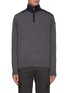 Main View - Click To Enlarge - PAUL & SHARK - High Neck Half Zip Sweater