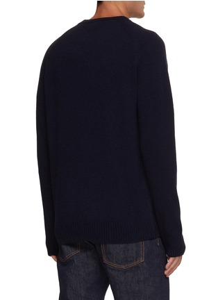 Back View - Click To Enlarge - PAUL & SHARK - Crewneck Cashmere Sweater