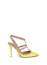 Main View - Click To Enlarge - VALENTINO GARAVANI - 'Rockstud' caged patent leather pumps