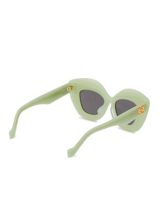 Figure View - Click To Enlarge - LOEWE ACCESSORIES - Acetate Retro Cateye Sunglasses