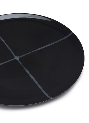 Detail View - Click To Enlarge - SERAX - x Kelly Wearstler Zuma M Plate — Black