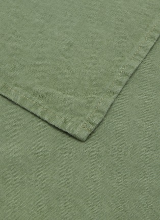 Detail View - Click To Enlarge - THE CONRAN SHOP - Linen Napkin — Olive