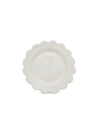 Main View - Click To Enlarge - THE CONRAN SHOP - Scallop Side Plate — Off-white