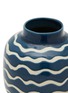 Detail View - Click To Enlarge - THE CONRAN SHOP - Wiggle Sgraffito Vase — Blue