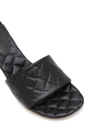 Detail View - Click To Enlarge - BOTTEGA VENETA - Amy 45 Leather Mule Sandals