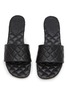 Detail View - Click To Enlarge - BOTTEGA VENETA - Amy Leather Mule Sandals